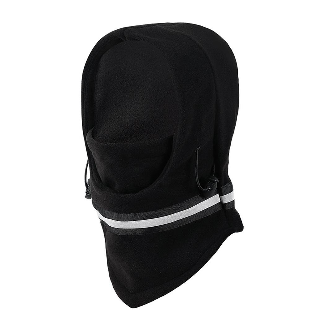 Reflective Winter Warm Hat for Outdoor Activity Women Men Unisex Cold Weather Balaclava Cap Windproof Neck Protect Hat