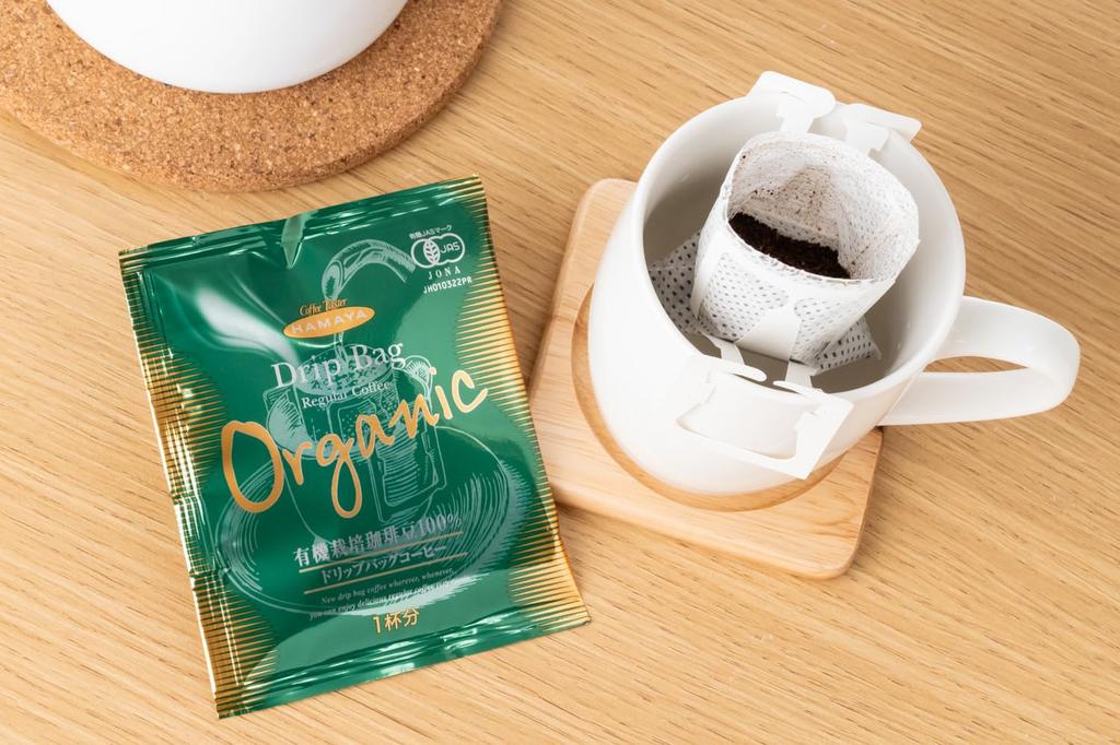 Hamaya Straight Drip Organic Decaffeinated Honduras Coffee, 8g X 5