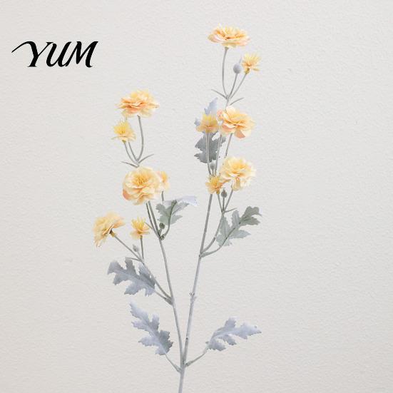 Lifelike Faux Botanicals Artificial Camellia Flowers, Realistic Fake Silk Bendable Stem Blooms Flower Stems for Home Vase Floral Arrangement