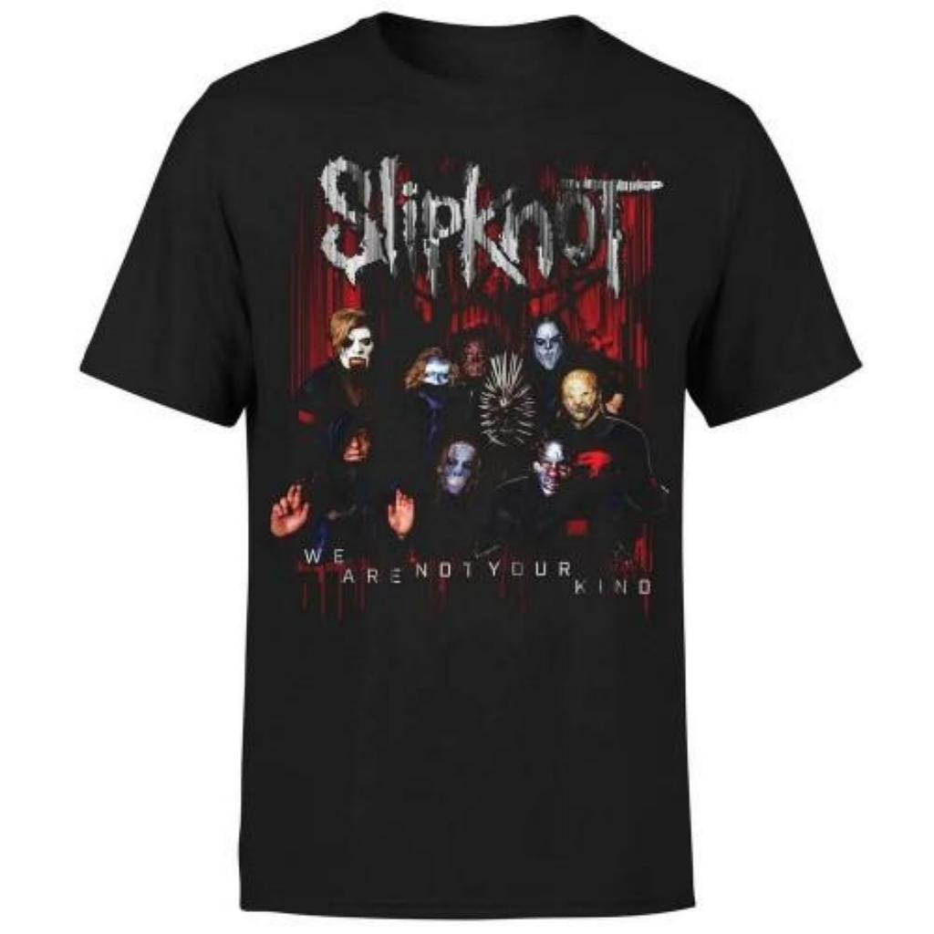 Slipknot Unisex Adult We Are Not Your Kind Photograph T-Shirt