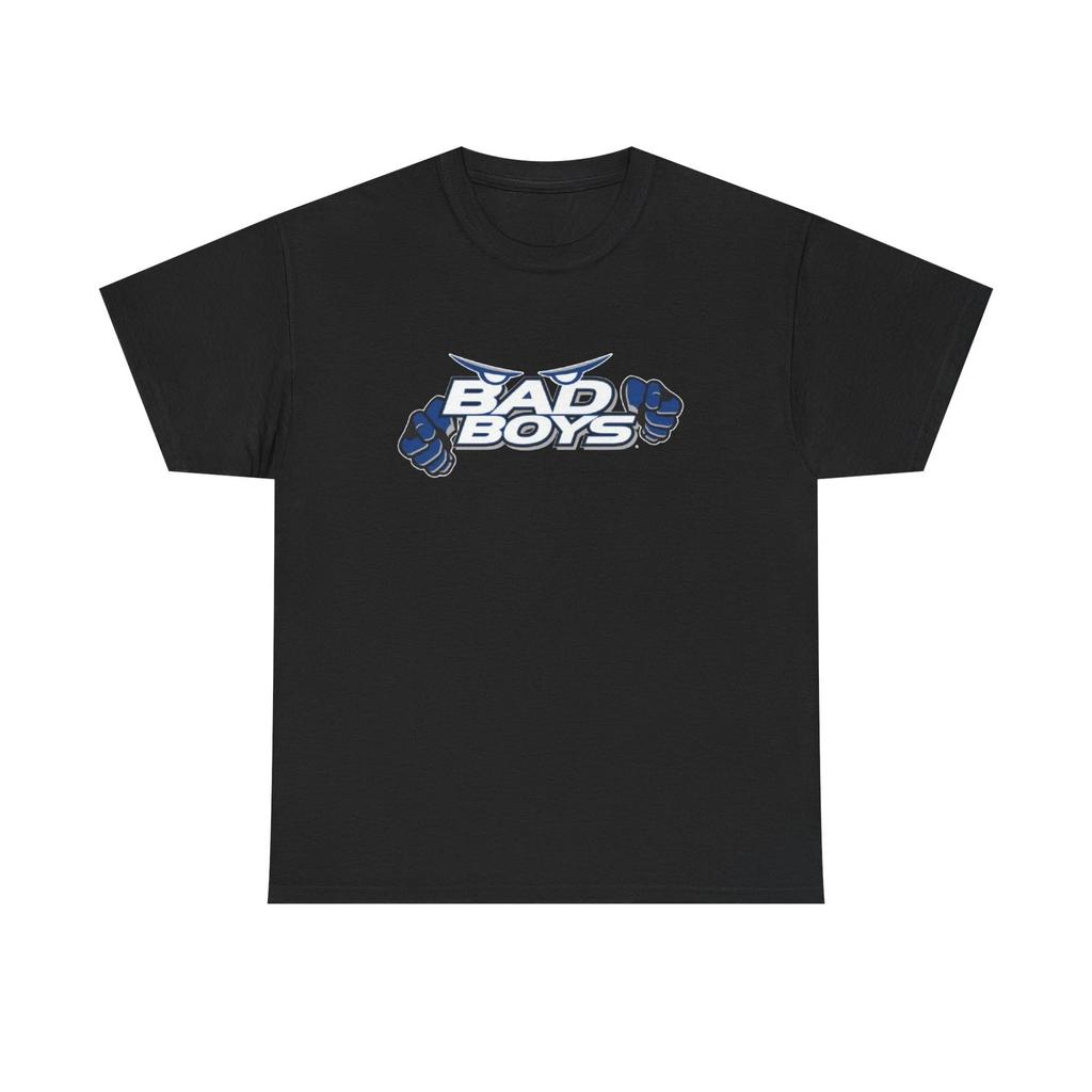 Danbury Trashers Hockey Bad Boys Logo Printed T Shirt Nice Sports Collectible
