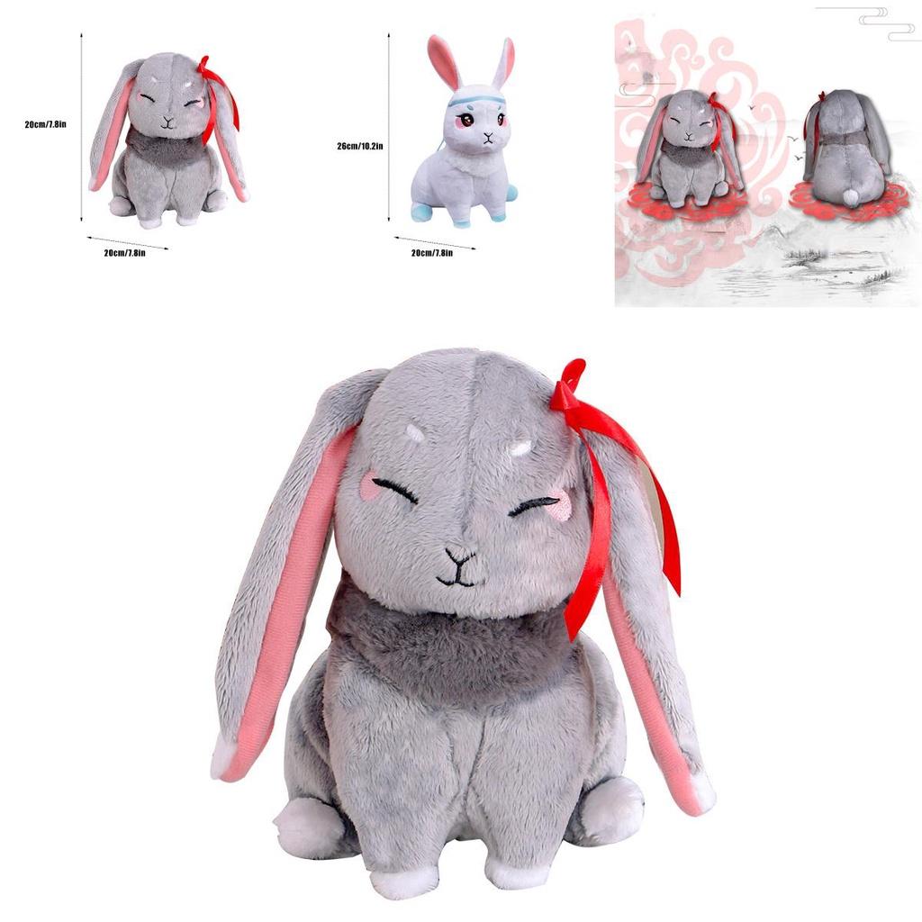 Mo Dao Zu Shi Weiwuxian Lan Wangji Rabbit Plush Toy Kids Gift