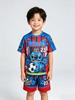 Beach Kids SpiderMan Children's Summer Short Sleeved T-shirt Shorts Set 2 Piece Sets for Kids Pants Casual Breathable Cool Beach