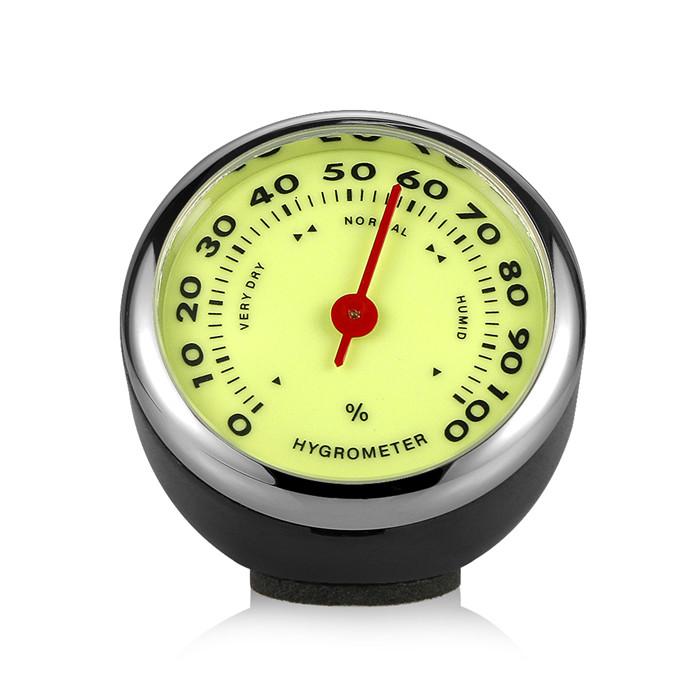 Luminous Clock Thermometer Hygrometer Automobile Car Dashboard Decoration Ornaments Automotive Watch Car Styling Accessories