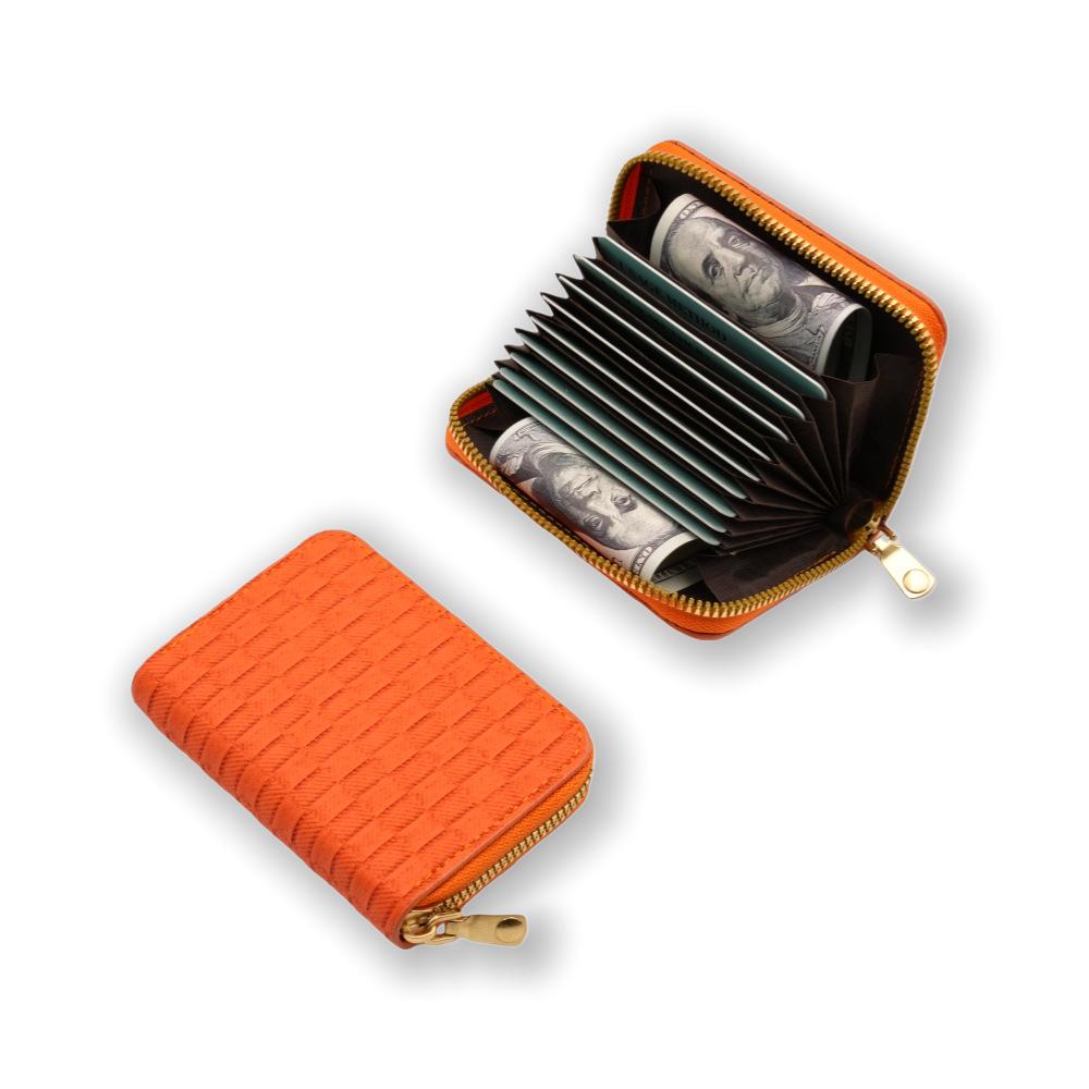 Exquisite Women's Slim Multi-Card Holder with Large Capacity for Driver's License and Cards