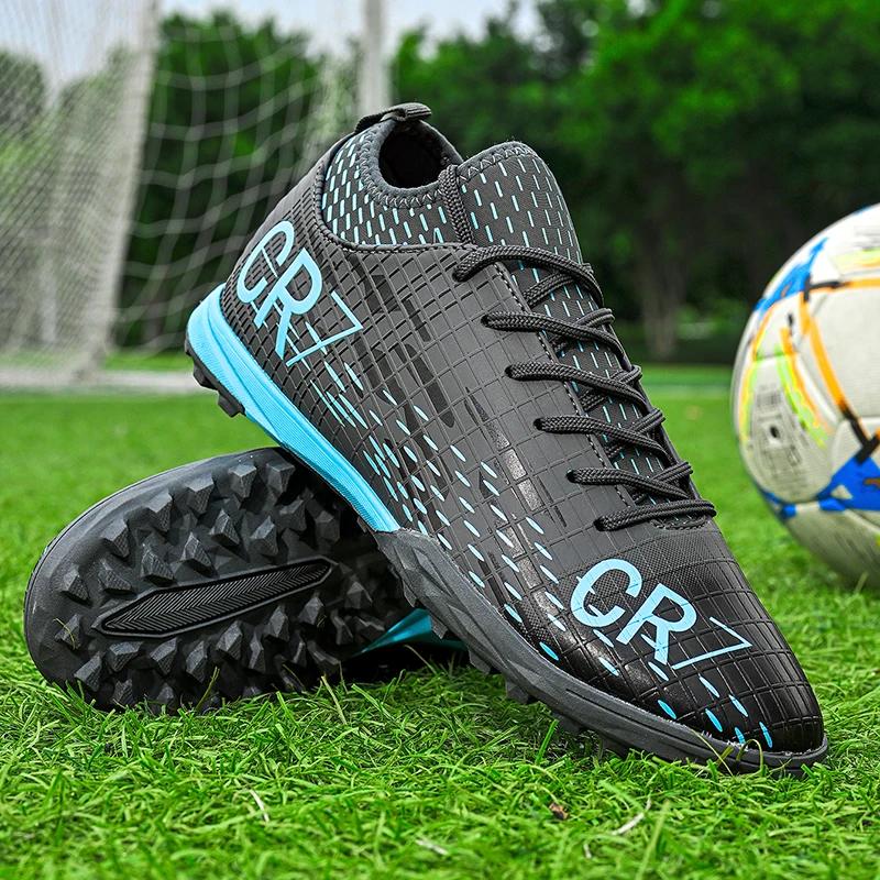 Men TF/AG Society Cleats Soccer Shoes Original Young Football Boots for Boys Pro-Quality Indoor Football Field Boots Sneakers Match Fast