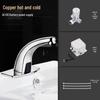 Smart Automatic Infrared Dual-Temperature Faucet for Hands-Free Washing