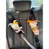 Authentic Clown Kitty Hello Kitty Car Seatbelt Shoulder Pad Kt Plush Shoulder Cover Cartoon Doll Anti-Strangling Neck Protector