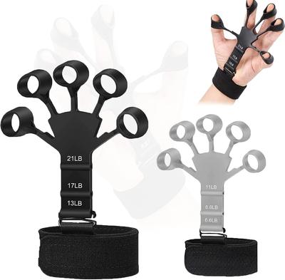 2pcs The Gripster Wrist Exerciser Strengthener Finger Extension Exerciser Finger Resistance Bands Exercise Your FINGERS,HANDS, WRISTS