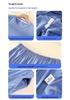 Men's Bamboo Fiber Pajama Set - Natural Antibacterial, Loose Short Sleeve Top & Shorts for Home or Outdoors, Spring/Summer.