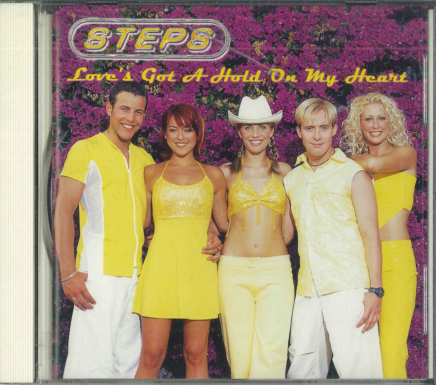 

CD STEPS - Love s Got A Hold On My Heart AVCZ95123PROMO AVEX TRAX 1999 Japan Obi Jazz Used