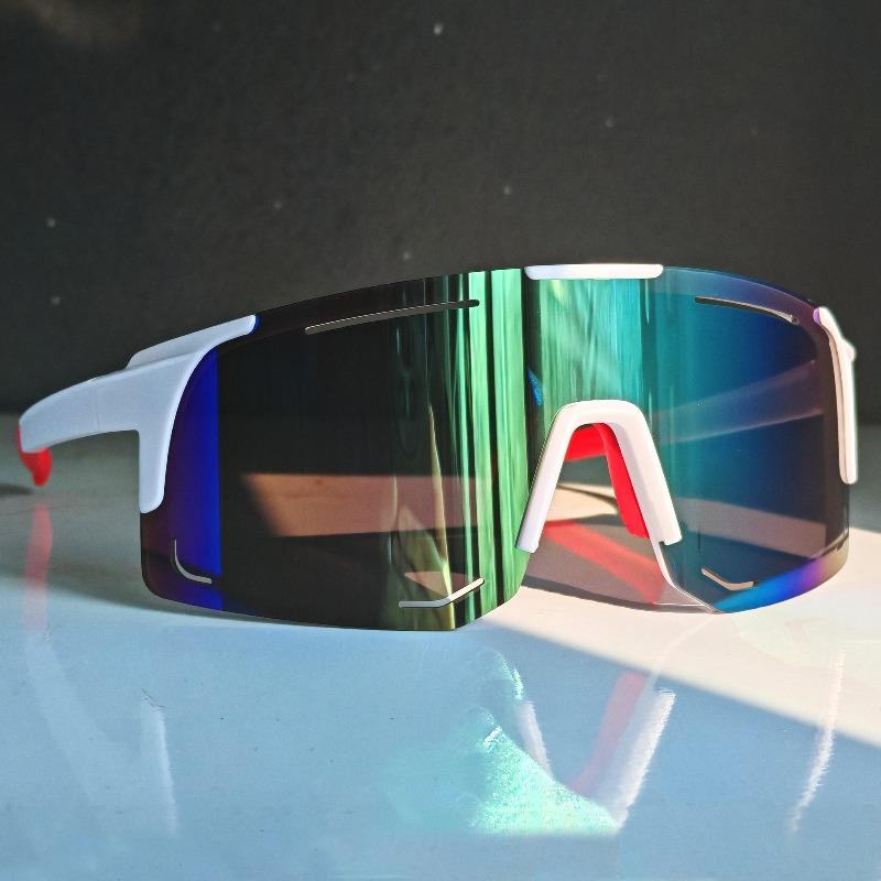 Wrap-shaped Women's Fashion Glasses Suitable for Men and Women Shield-style Fashion Glasses Retro Inspiration