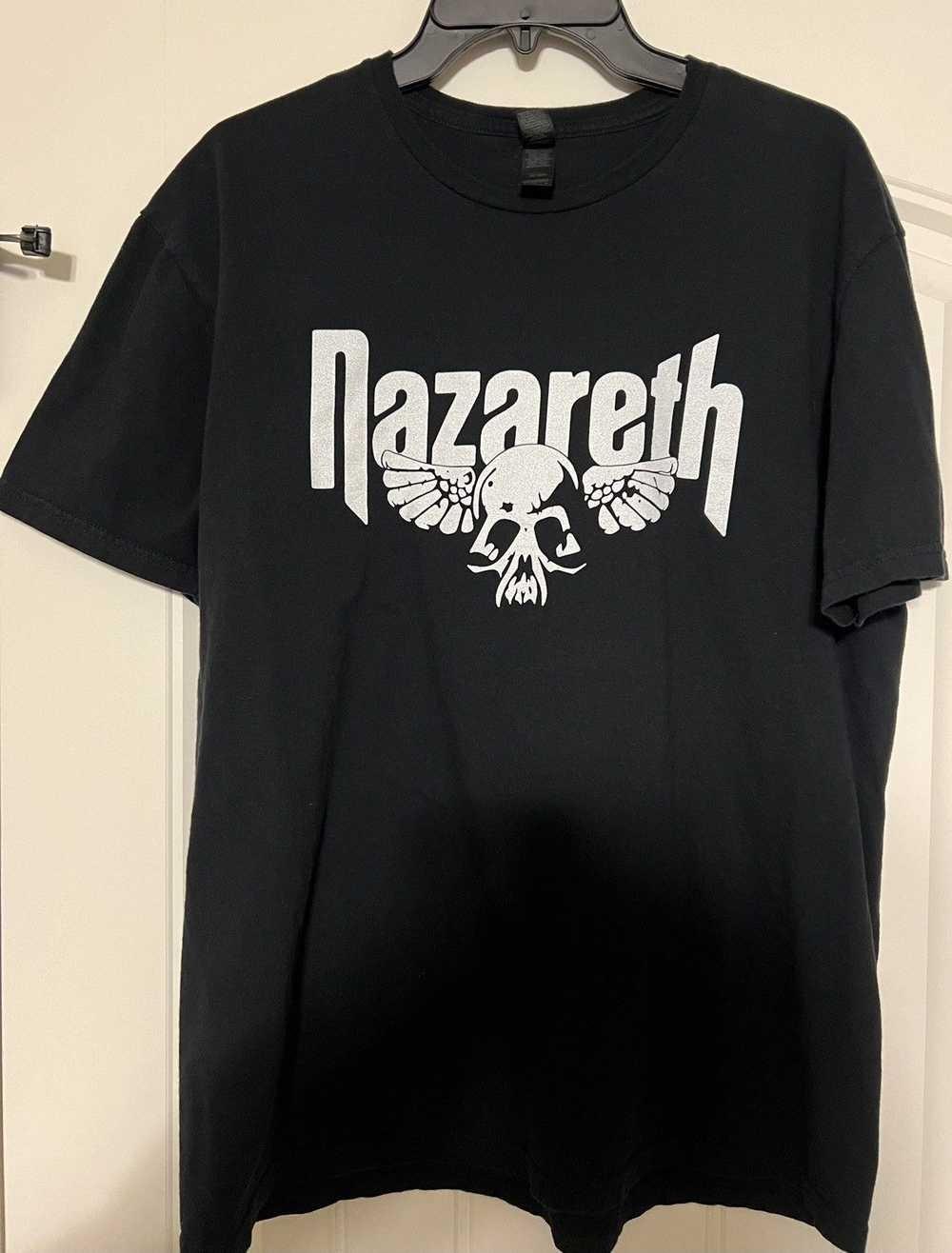 Nazareth Band Logo Black Cotton Shirt All size S-5XL TH196 M