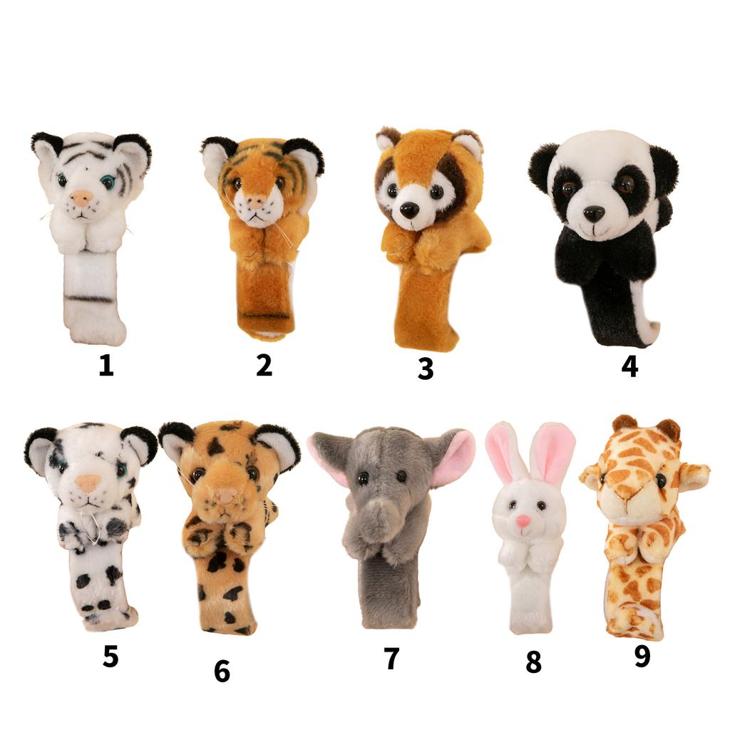 Soft Plush Snap Bracelet for Children's Birthday Party Stuffed Animal Wristband Comfortable Wear Wrist Band Jewelry