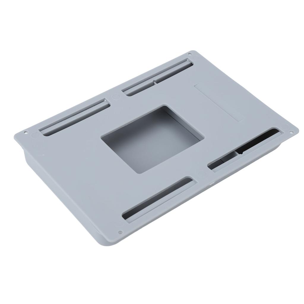 Schreibtischschublade Grau Kompakt Multifunktional Aufklebbar Untertischschublade Griff Aufbewahrung