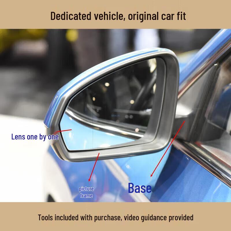Volkswagen Jetta VS5 VS7 Rearview Mirror Assembly with Turn Signal Lens