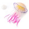 Silicone Aquarium Jellyfish Decoration Fluorescent Effect Glowing Simulation Jellyfish Soft Texture Suction Cup
