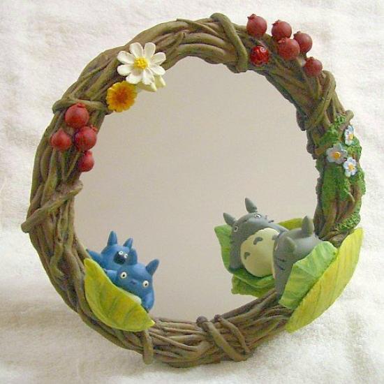

My Neighbor Totoro Stand Mirror Hide and Seek Ghibli Wreath/Studio
