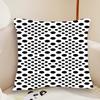 Simple Classic Texture Pattern Pillow Case Cute Room Home Office Decor Protective Pixel Covers Without Game Pillow Insert