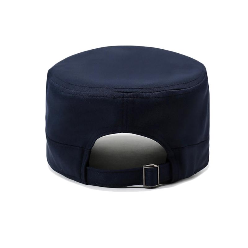 Men's Flat Top Hat Outdoor Sun Protection Hat Middle-Aged Sports Cap