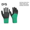 1 st Trädgårdshandske Andningsbar Vattentät Punkteringsresistent Slitstark Bekväm Latextäckt Arbets handske