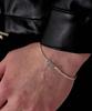 Ag47 M.C-B-01 Cuban Chain Point Bracelet