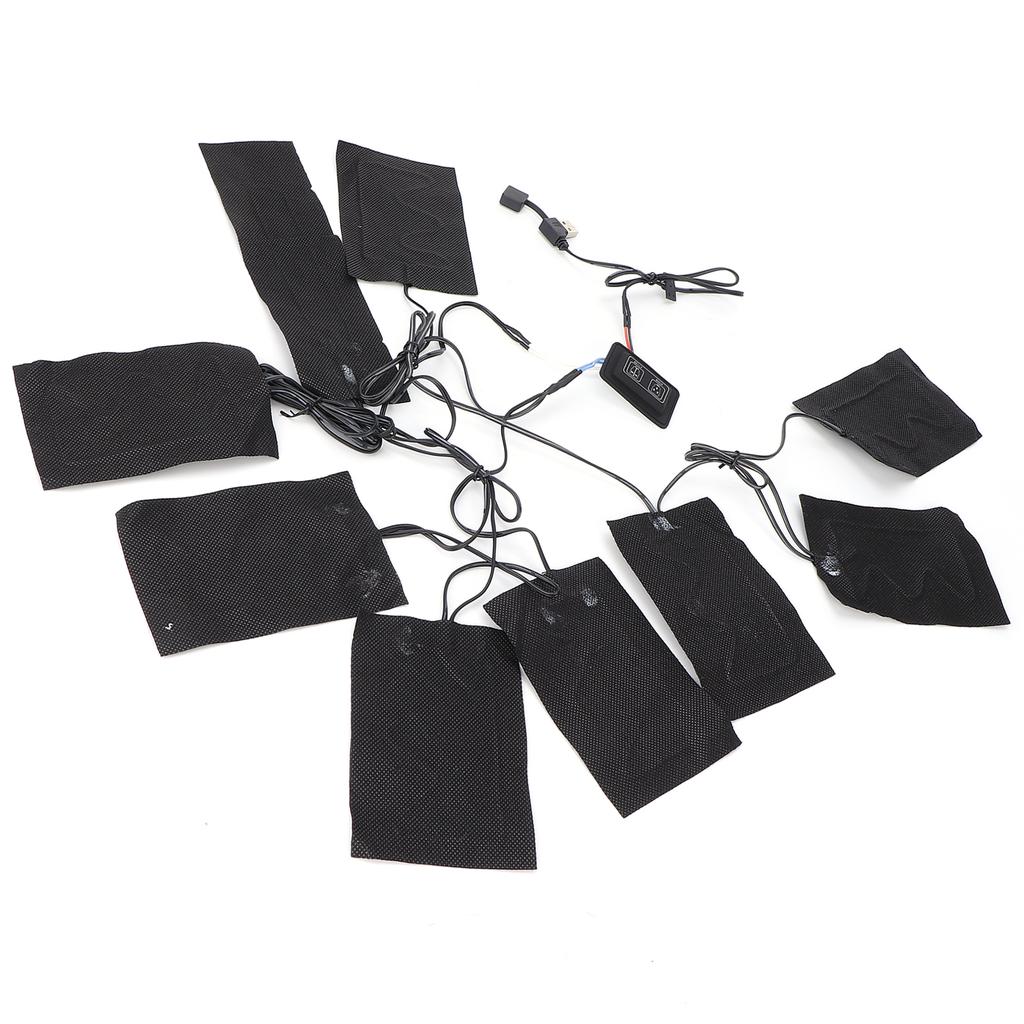 Elektryczne poduszki grzewcze Przenośny 3-biegowy podgrzewany arkusz z regulacją temperatury do odzieży kamizelkowej