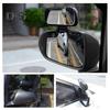 Car Side Rearview Mirror Blind Spot Mirror Adjustable Angle Universal Simple Installation Reversing Wide-angle Auxiliary Mirror
