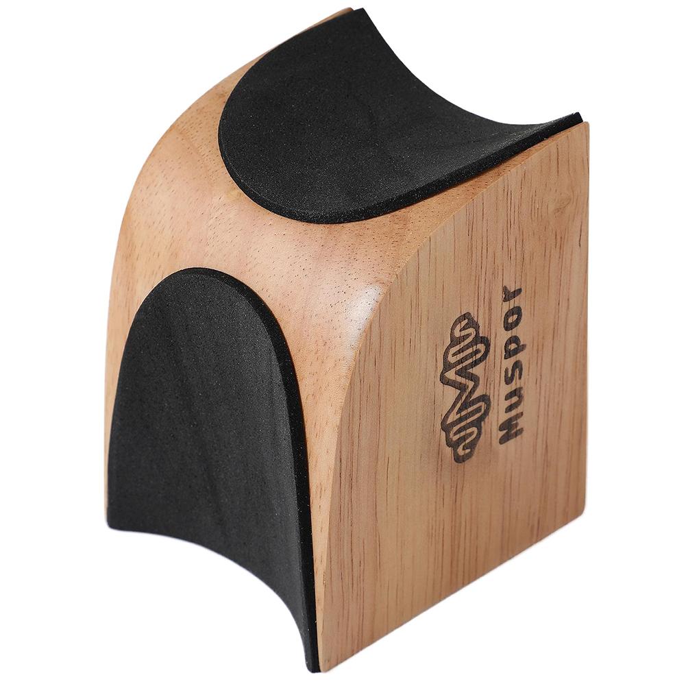 2-in-1 Gitarrenhalsstütze Gitarrenhals-Stützkissen Holz Saiteninstrument Luthier-Werkzeug Musikinstrumentenzubehör