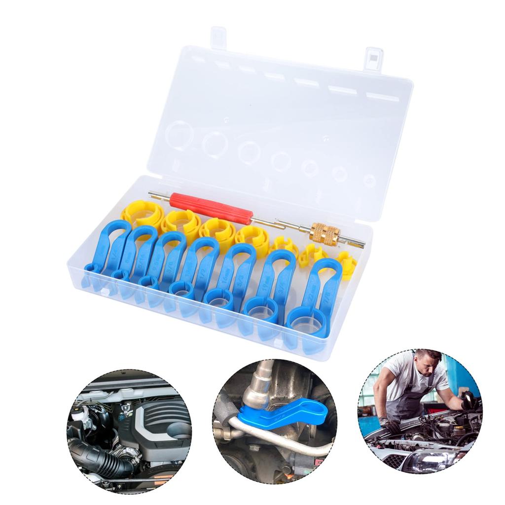 VORCOOL 1 Satz Klimaanlagenrohrschnalle Autoreparaturwerkzeug Autoverbrauchsmaterialien Kraftstoffleitung
