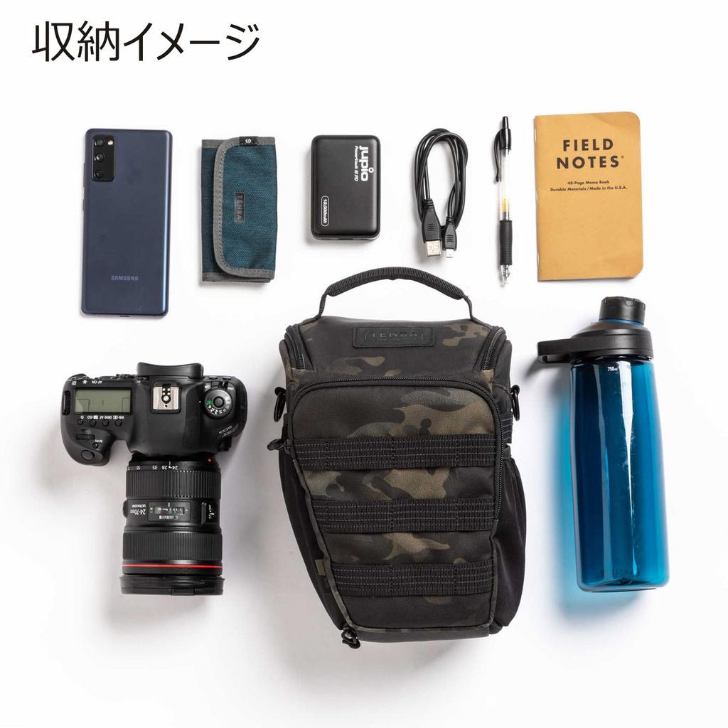 TENBA Camera Bag for AXIS V2 In Multicam Black (V637-751)