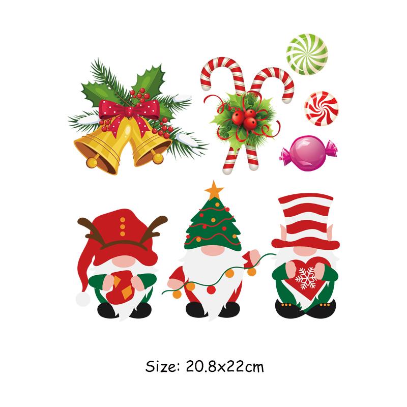 

Рождественский подарок, железная нашивка, футболка, платье, новый дизайн, термопереносная нашивка «сделай сам», наклейка для одежды, толстовки