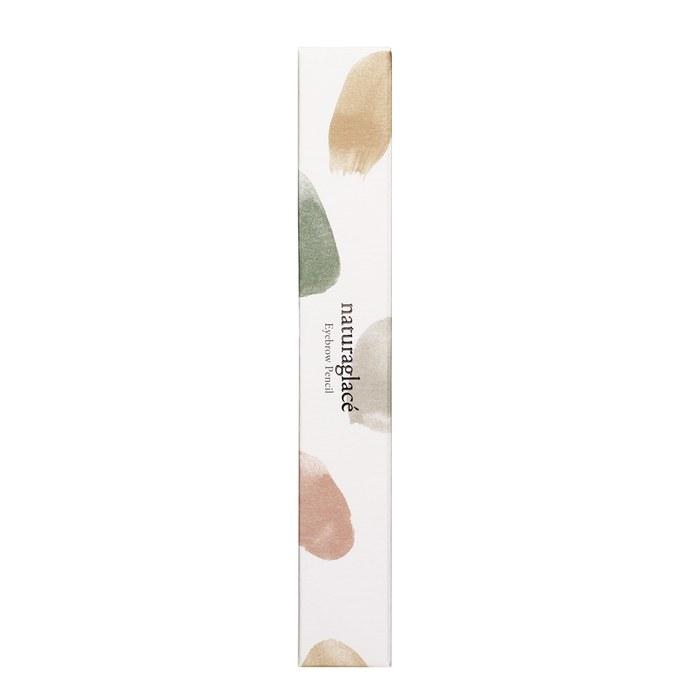 Naturaglace Eyebrow Pencil 02 (Medium Brown) with Brush 0.09g (x 1)