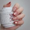30pcs Short Ballerina False Nails Cat Eye Shining Slices French Fake Nails Polka Dots Checkered Golden Butterfly Press On Nails