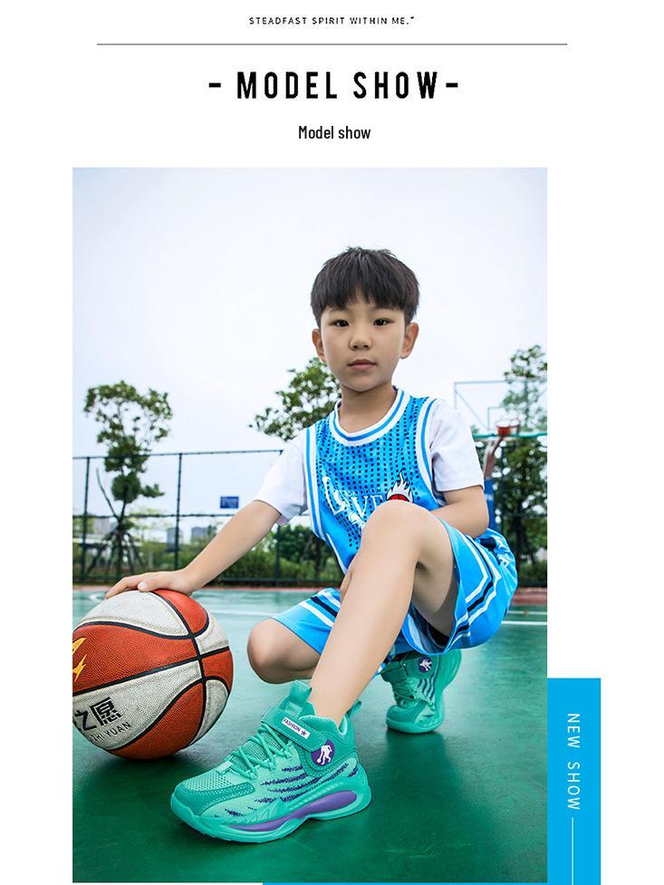 Boys' 2026 Autumn Trendy Basketball & Casual Sports Shoes