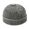 Hatsmen's Four Seasons Denim Cloth Gua Skin Hat, Street Bare Panel, Landlord Hat, Personality Fashion, Retro Outdoor Trend
