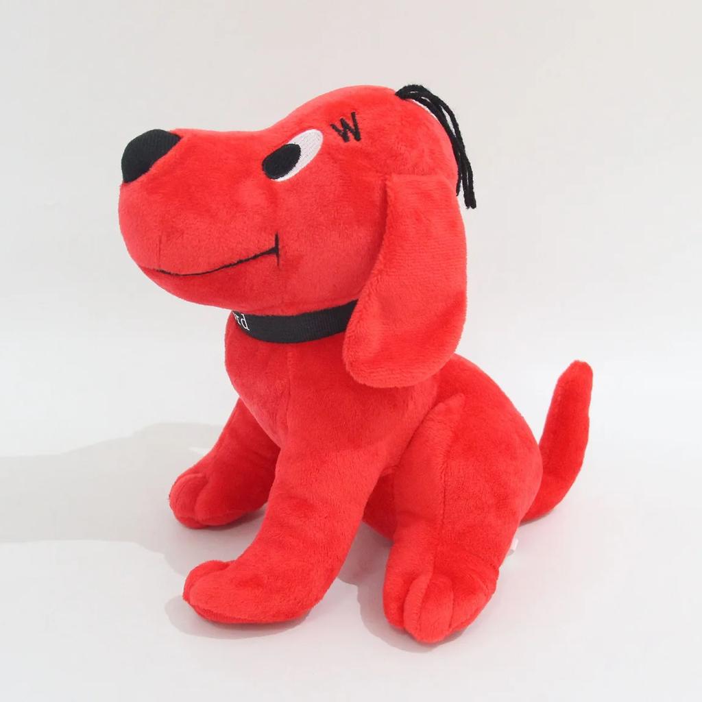 Kawaii Clifford Velký červený pes Plyšová panenka Kreslená Anime Plyšová hračka Roztomilý Clifford Měkká plyšová panenka Vánoční hračka Dárek pro dívky
