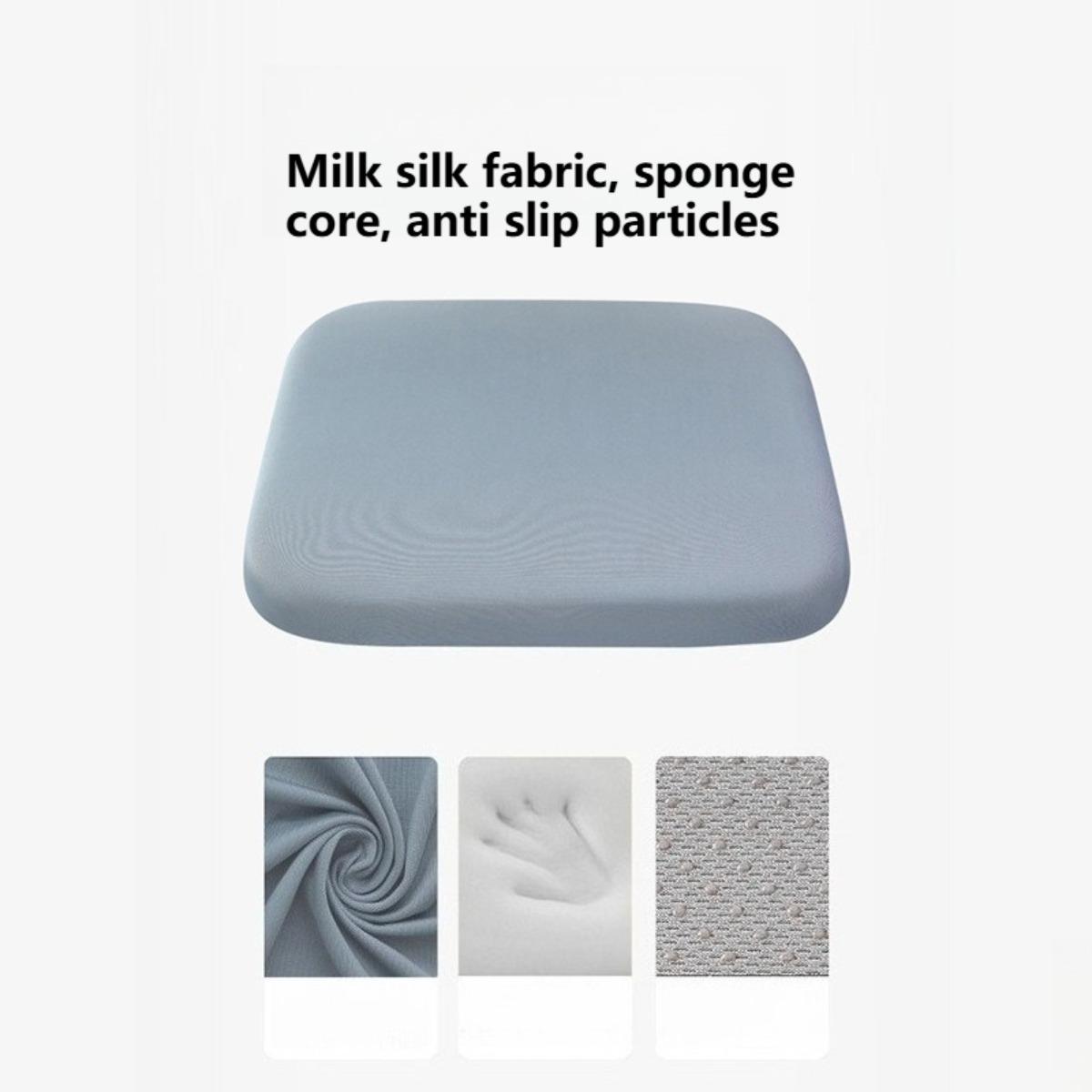

Seat Cushion, Ergonomic, Slow Rebound, Anti Flat Design, Suitable for Office Chairs, Odorless All Year Round, Square, Ideal Choice for Gifts 34cm*24cm*3.5cm светло-синий