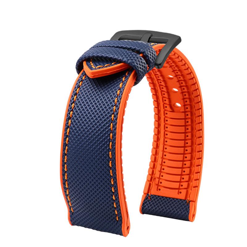 

Классический 24 мм спортивный нейлон + резина для Casio PROTREK Mountaineering ремешок для часов PRG-600/PRG-650 PRW-6600/ PRW-6800 браслет мужской ремешок 24mm