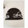 Korean Cartoon Cat Knit Beanie Men Women Winter Warm Ear Flap Hat