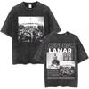Rapper Kendrick Lamar To Pimp A Butterfly Grafik T-Shirt Damen Hip Hop Streetwear T-Shirts Unisex Oversized T-Shirts