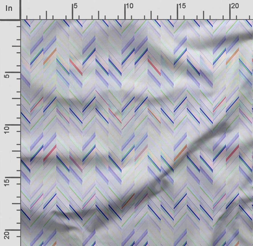 Soimoi Geometrical Print,  Cotton Cambric, Quilting Fabric Sold by The Yard 42 Inch Wide, Medium Weight Cotton Fabric,