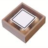6pcs Frosted Gift Boxes Gift Packing Box with 4-Compartments Divider Goodies Boxes for Jewelry Packaging and Storage Jewelry Making Display