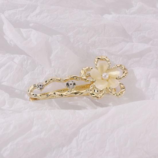 Hairpin Multiple Styles Flowers Bows Butterflies Imitation Opal Decor Hair Clip Bangs Hair Pin