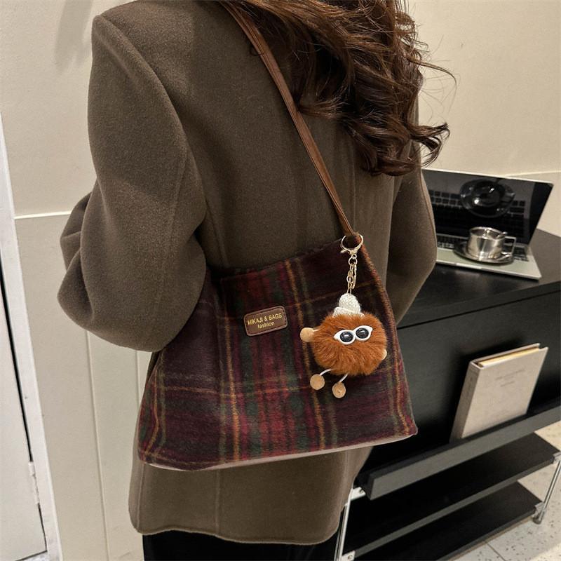 Stylish Korean Casual Shoulder Bag Chic Canvas Tote Handbag For Women 2023