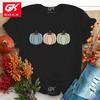 New Cute Funny Pumpkin Cotton T Shirt Unisex Short Sleeve O Neck Casual Clothing Letter Printing T Shirts Cool Hip Hop Tops Tees