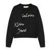 Childrens/Kids Logo Regular Long-Sleeved Sweater Top