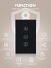 Zigbee Smart Touch Curtain Switch with Alexa Voice Control and Tuya Integration