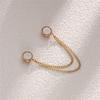 Magnetic No-Sew Sleeve and Trouser Fixing Buckle with Anti-Slip Chain