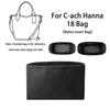 EverToner Nylon Insert Inner Bag Organizer Fits For C-ach Hanna 18 Bag Purse Organizer Handbag Storage Bag